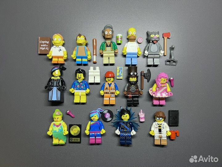 Lego фигурки Simpsons / Movie