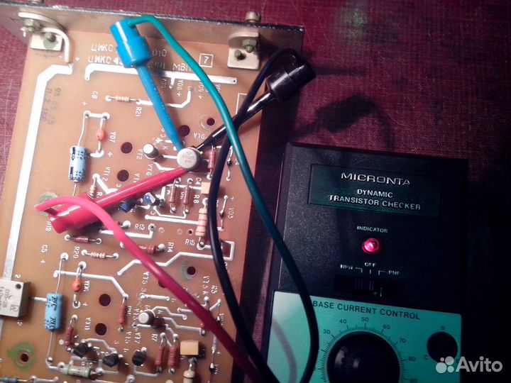 Micronta 22-025 dynamic transistor checker tester