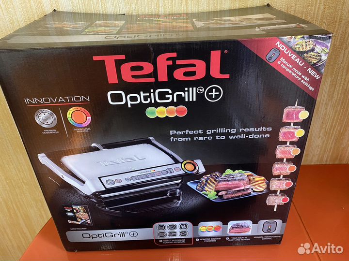 Электрогриль tefal optigrill +