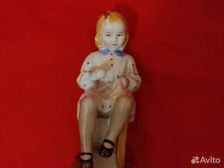 Статуэтки Зайчиха лфз СССР