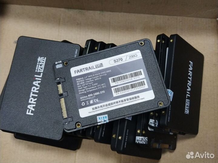 Нерабочие ssd 256гб SATA 2.5