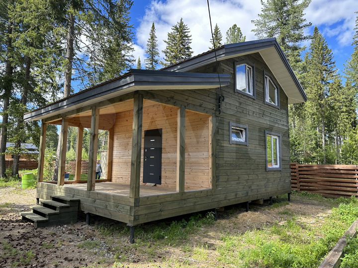 Дом 85 м² на участке 12,1 сот.