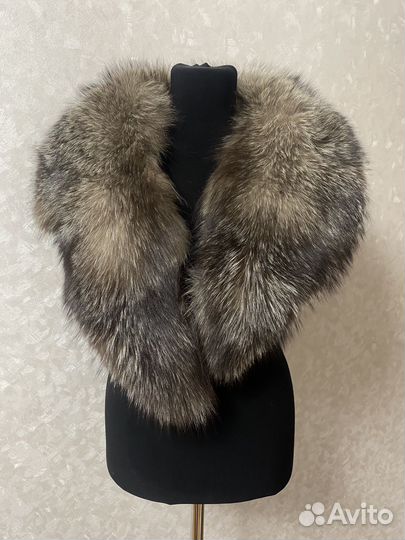 Меховой Воротник из чернобурки