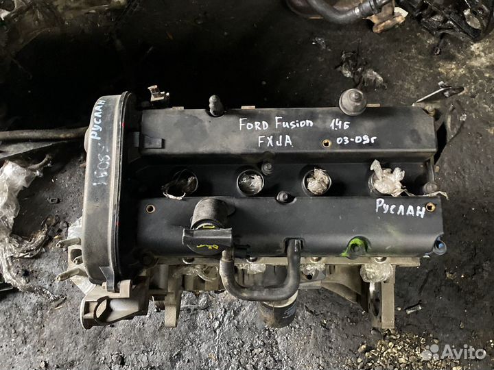 Двигатель fxja 1.4л Ford Fusion, Fiesta, Focus ll