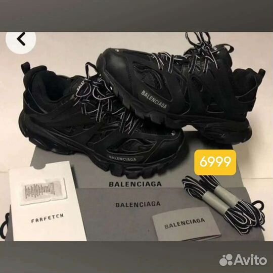 Кроссовки Balenciaga track black 0502