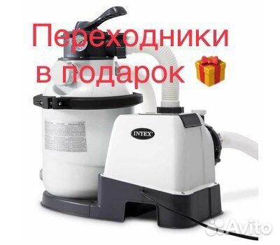 Песочный фильтрующий насос 4000 л/ч intex 26644