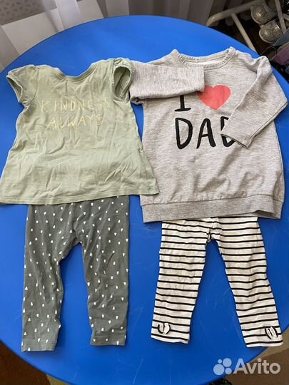 Пакет с детскими вещами 80-86 р