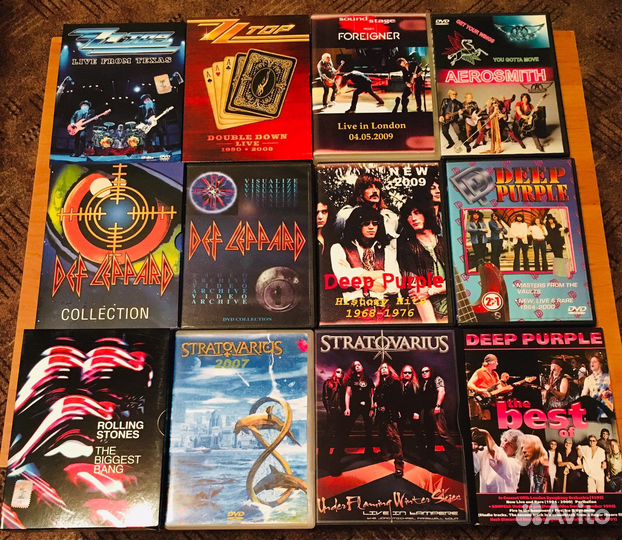 Музыка на DVD-рок