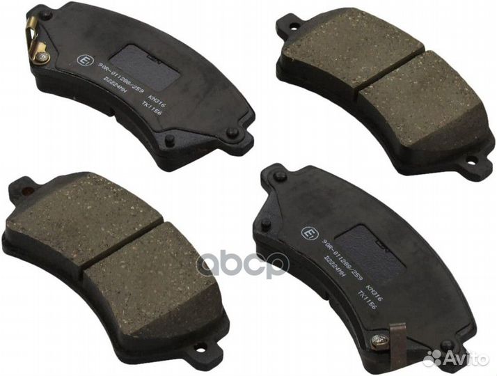 D2224M колодки дисковые передние Toyota Coroll