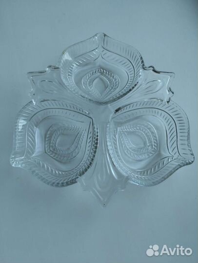 Менажница стекло