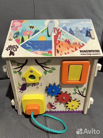 Развивающий набор игрушек пакетом