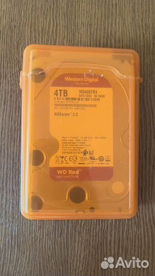 WD RED 4tb + agestar