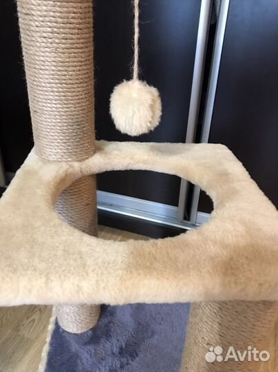 Когтеточка домик для кошки новый