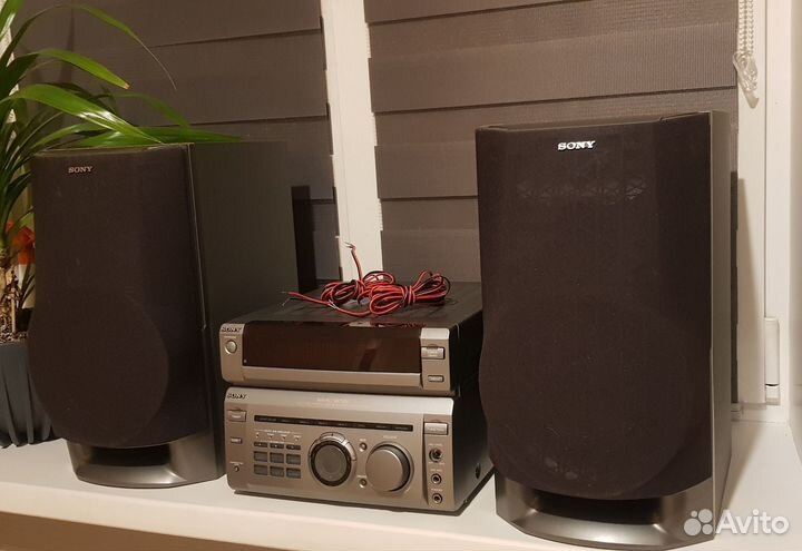 Рессивер Sony MHC - W55 с колонками SS - W55G