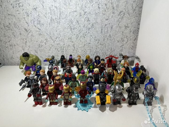 Lego Marvel minifigures