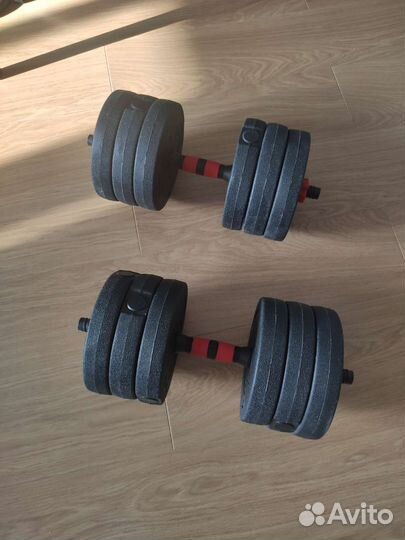 Гантели разборные