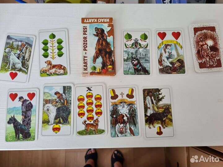 Игральные карты сувенирные собаки
