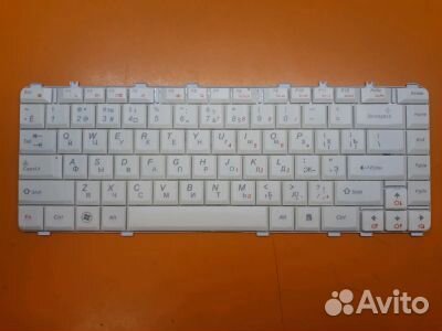 Клавиатура для ноутбука Lenovo Y450 белая