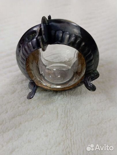 Солонка мельхиор СССР 1977 г