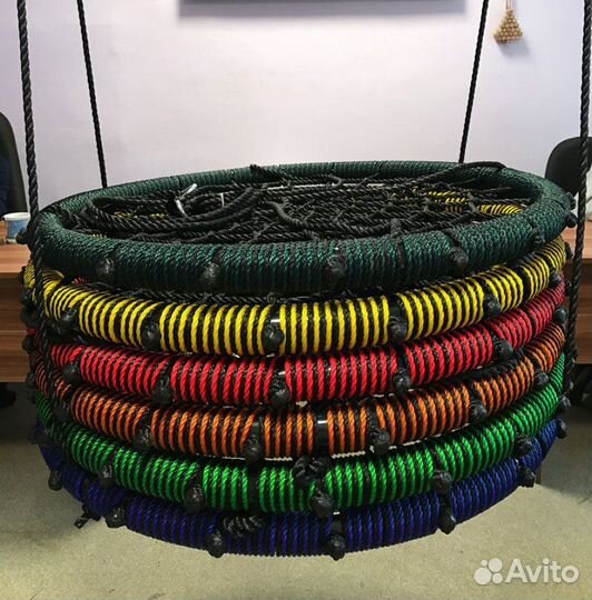 Удск детский игровой комплекс + качели-гнездо