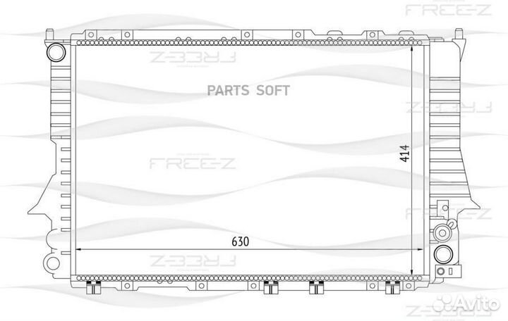 Free-Z KK0112 Радиатор