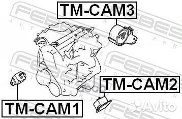 Подушка двигателя задняя TM-CAM3 Febest