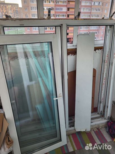 Окна пластиковые бу