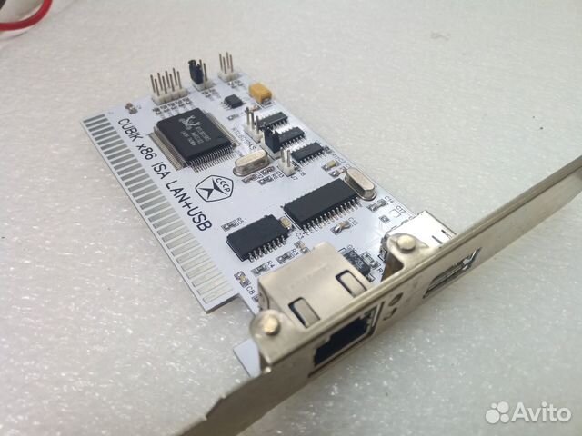 8-bit ISA USB CH375 + 10Mbit Ethernet RTL8019AS купить в Красноярске по ...