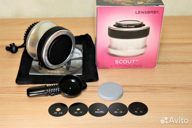 Lensbaby Scout with Fisheye (12mm f/4) Nikon F