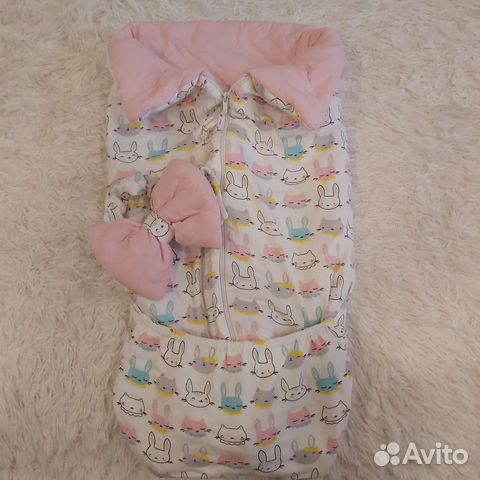 Конверт для новорожденного весна лето