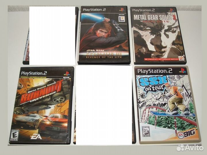 Игры диски Play Station 2