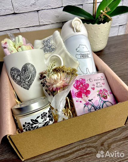 Подарочный набор для девушки, подарок, бокс
