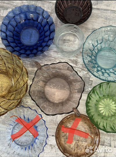 Цветное стекло СССР