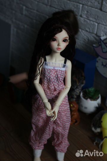 Парик для куклы Minifee 17см