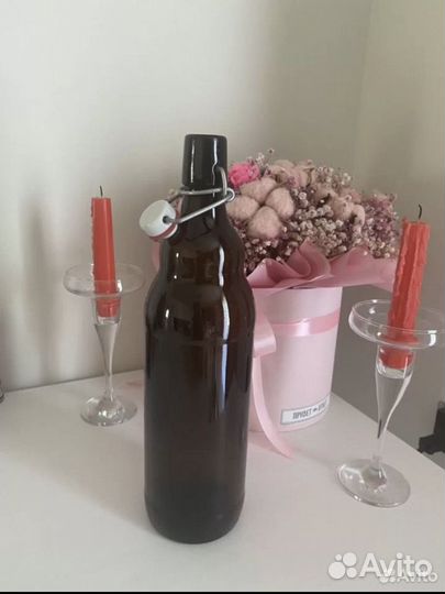 Бутылка с бугельной пробкой 1 л