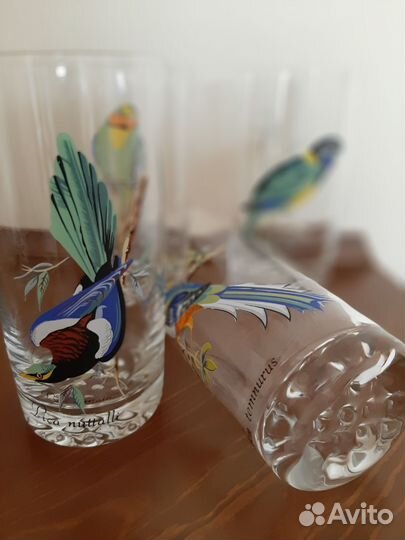 Стаканы чешское стекло, Bohemia