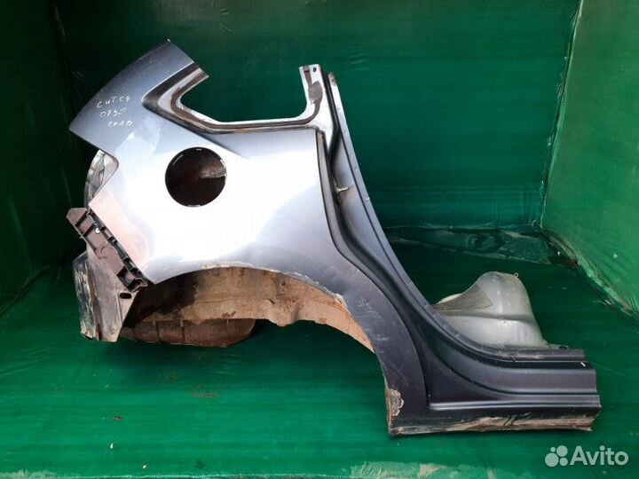 Крыло / Четверть лонжерон заднее правое Citroen C4