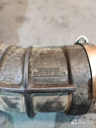 Патрубок турбины Nissan Qashqai J10 1.5DCI