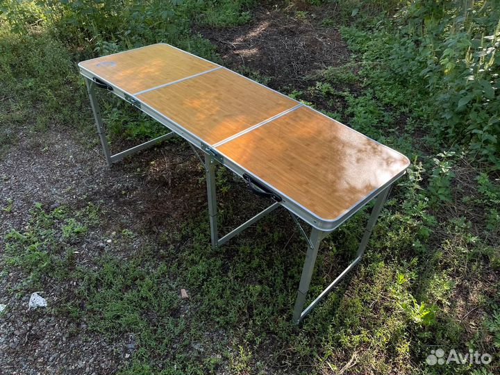 Стол складной туристический усиленный 180*60