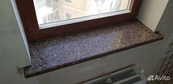 Подоконник из искусственного камня