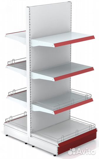 Стеллаж торговый островной (островок)