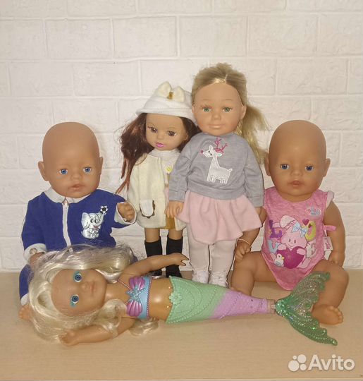 Беби Борн, Анабель,от zapf creation и другие