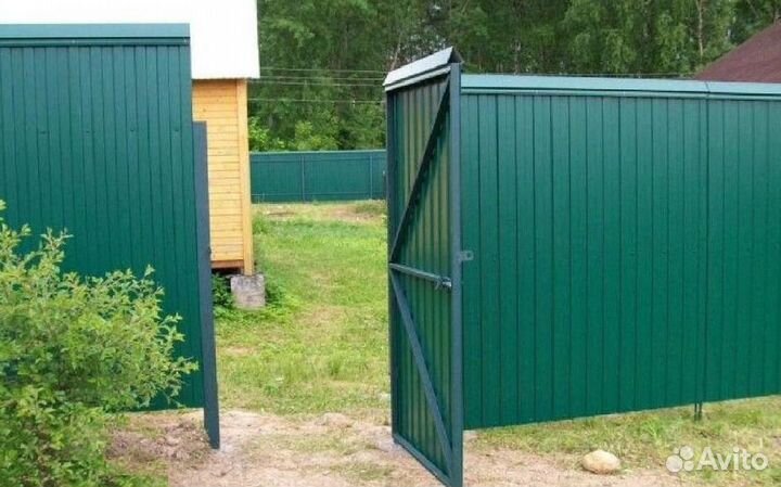 Забор профлист