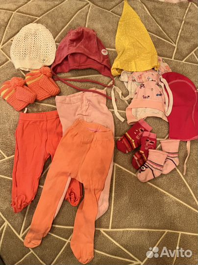 Вещи пакетом на девочку