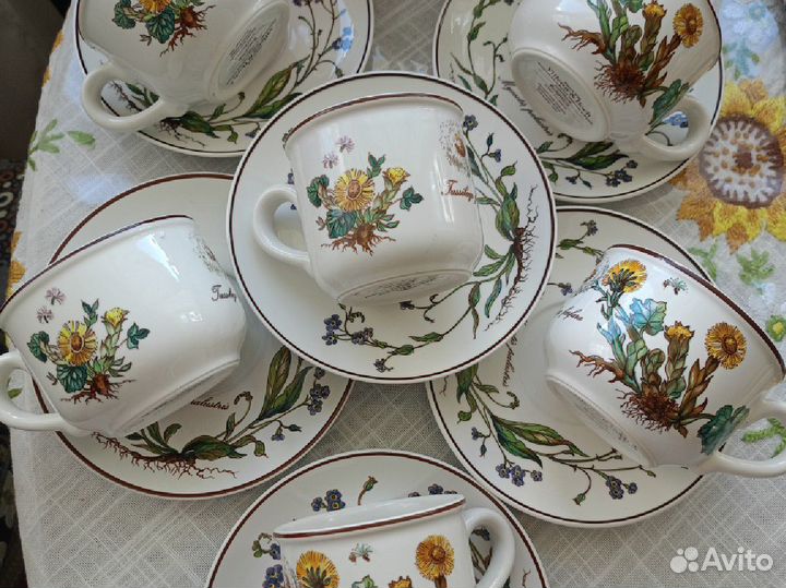 Чайные и кофейные пары Botanica Villeroy boch