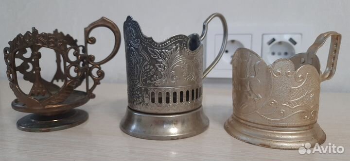 Подстаканники времен СССР