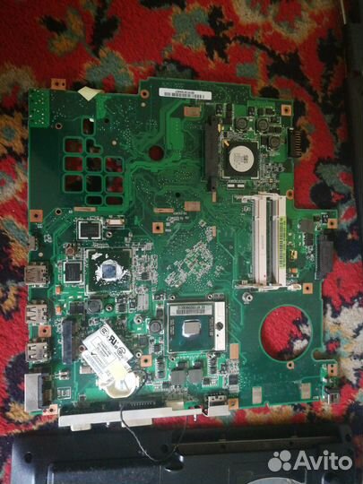 Ноутбук Asus X50V в разборе