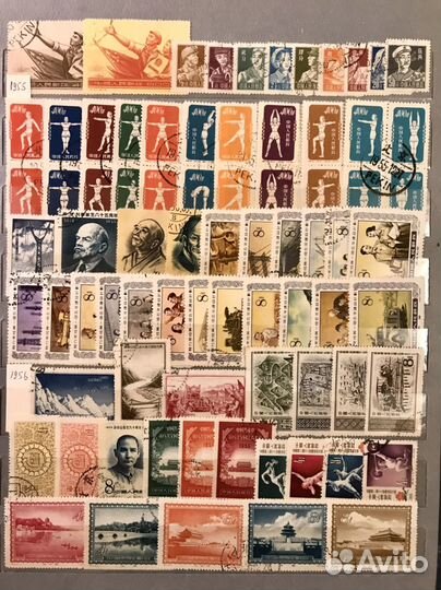 Почтовые марки Китай