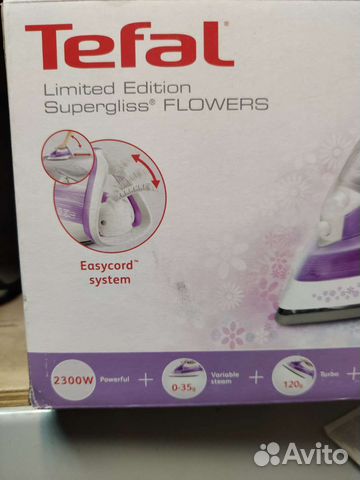 Утюг tefal easygliss