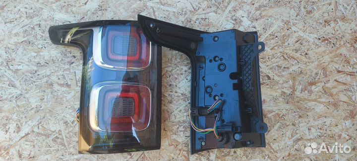 Задние фонари range rover vogue L405 в стиле рест